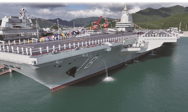 皇冠hga035
_48小时奔袭2200公里皇冠hga035
,对福建舰只是慢跑热身?双航母同框信号明显